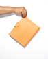 Hermes Ulysse Notebook Cover Togo Leather in Orange, front view